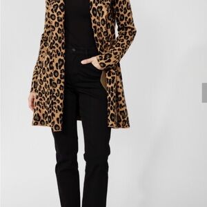Frank Lyman Design Animal Print Cardigan
